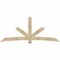 Ekena Millwork Alberta Rough Sawn Timber Gable Bracket, Douglas Fir, 108"W x 45"H x 4"D x 6"F, 10/12 Pitch GBW108X45X0406ALB00RDF - alternate 1